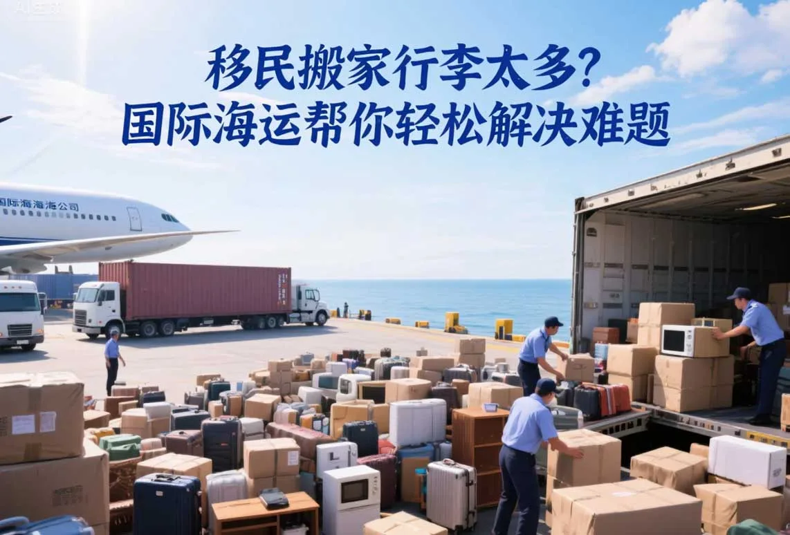 移民搬家行李太多？国际海运帮你轻松解决难题