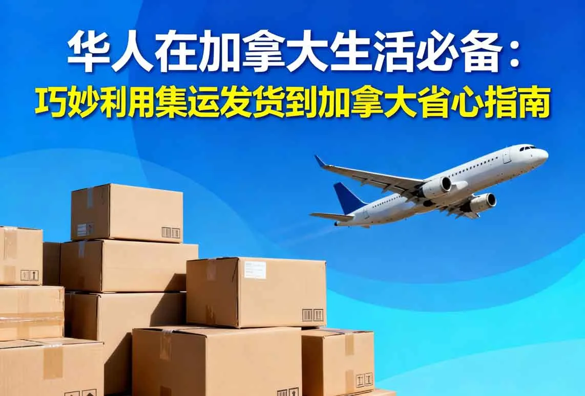 华人在加拿大生活必备：巧妙利用集运发货到加拿大省心指南
