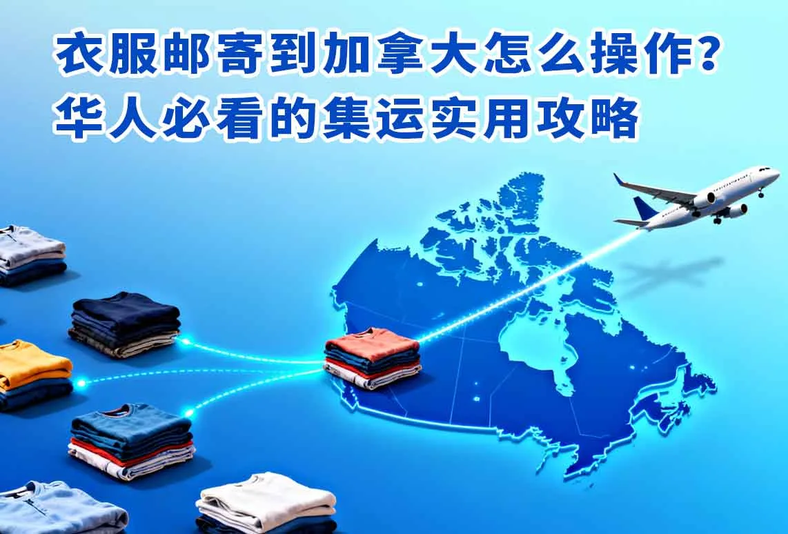 衣服邮寄到加拿大怎么操作？华人必看的集运实用攻略