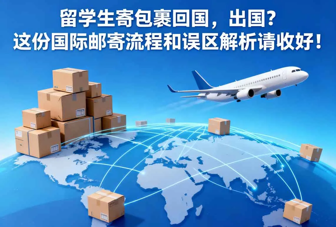 留学生寄包裹回国，出国？这份国际邮寄流程和误区解析请收好！