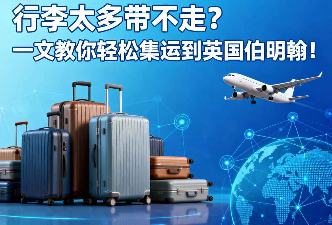 行李太多带不走？一文教你轻松集运到英国伯明翰！
