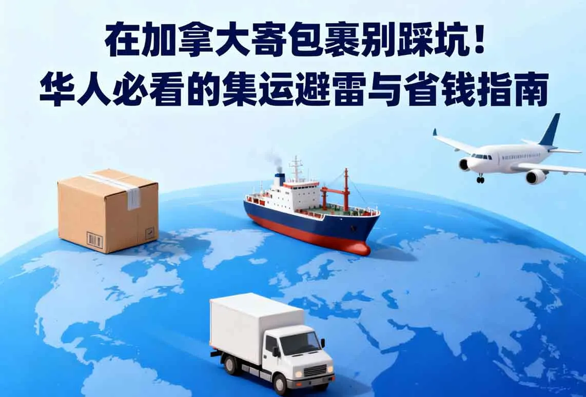 在加拿大寄包裹别踩坑！华人必看的集运避雷与省钱指南