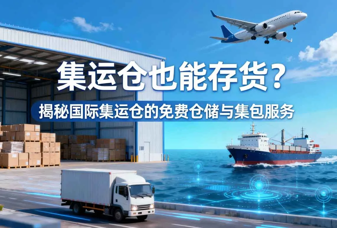 集运仓也能存货？揭秘国际集运仓的免费仓储与集包服务