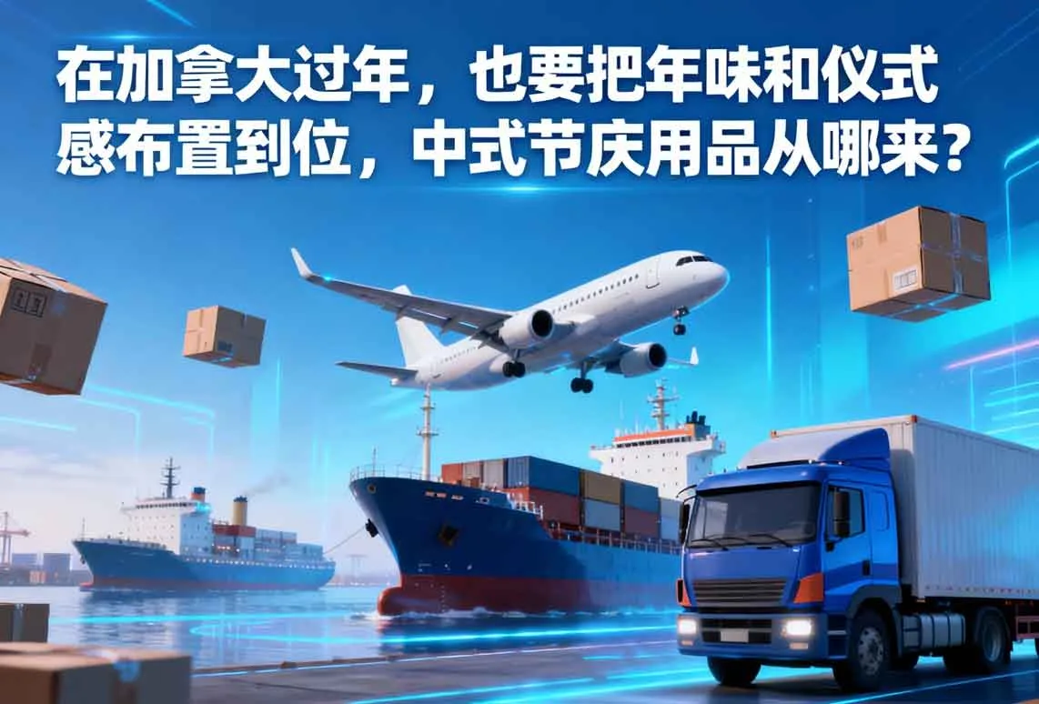在加拿大过年，也要把年味和仪式感布置到位，中式节庆用品从哪来？