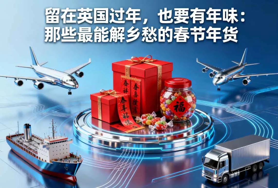 留在英国过年，也要有年味：那些最能解乡愁的春节年货