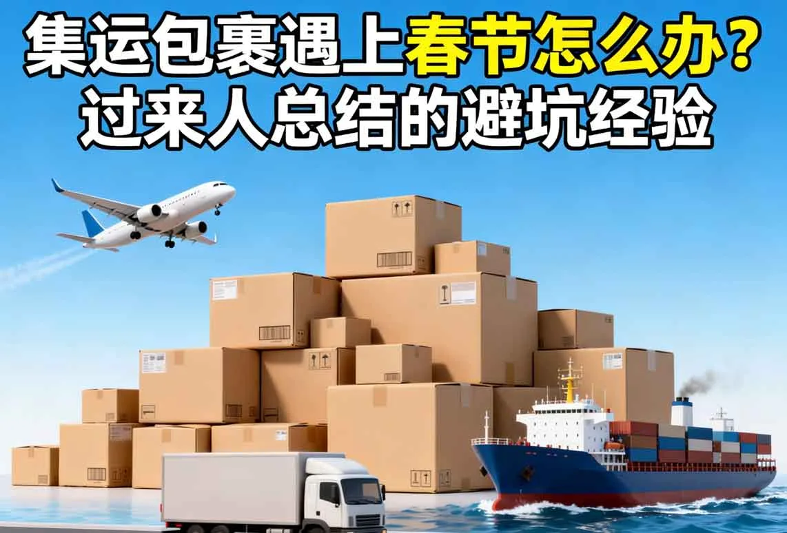 集运包裹遇上春节怎么办？过来人总结的避坑经验