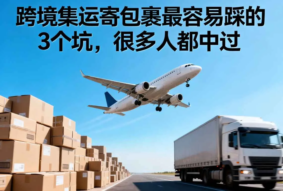 跨境集运寄包裹最容易踩的3个坑，很多人都中过