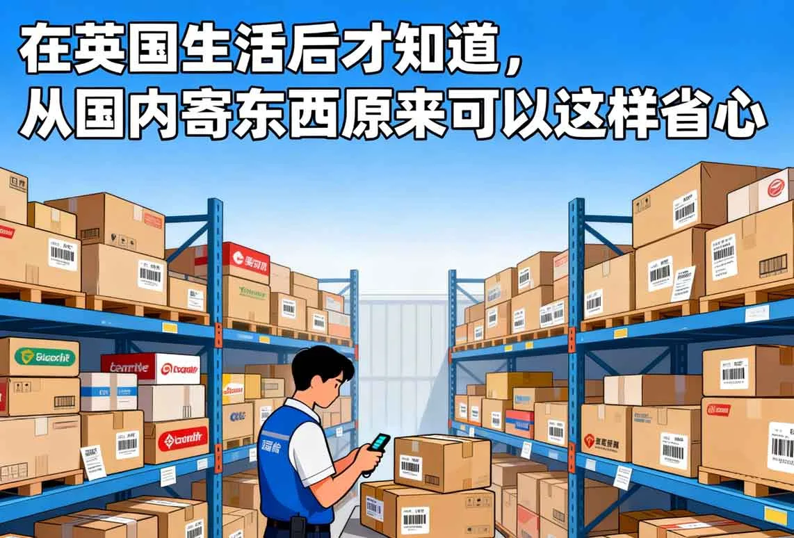 在英国生活后才知道，从国内寄东西原来可以这样省心