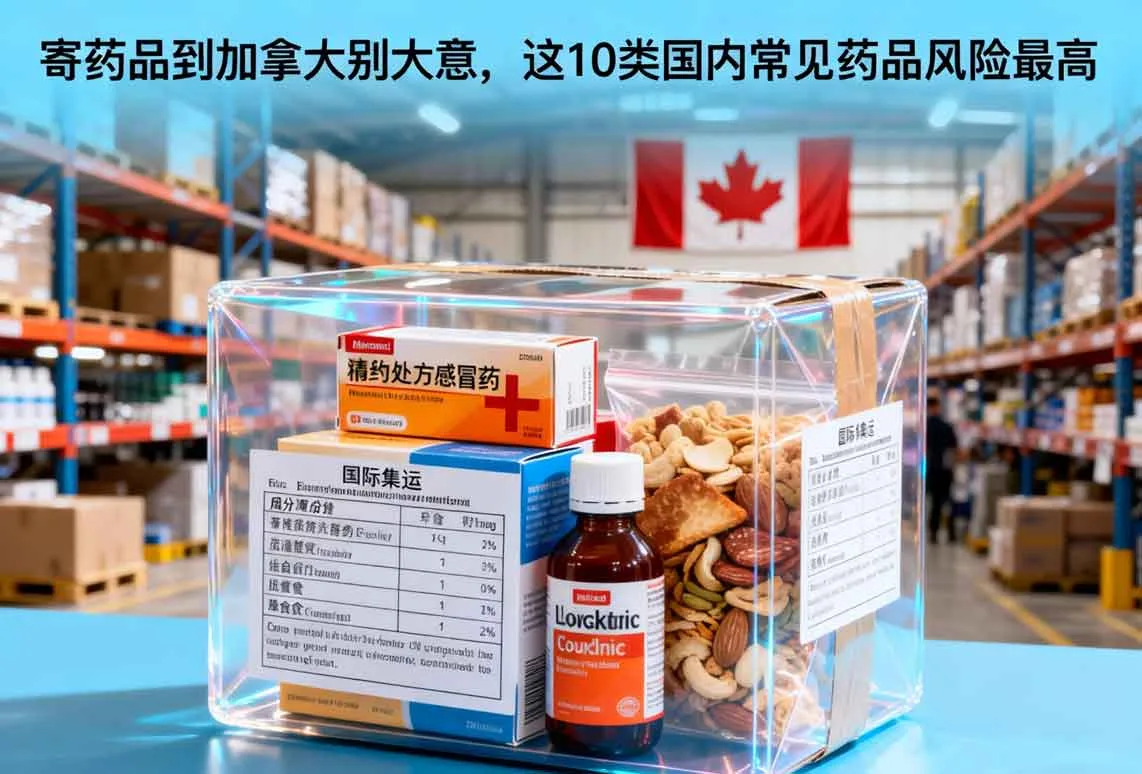 寄药品到加拿大别大意，这10类国内常见药品风险最高