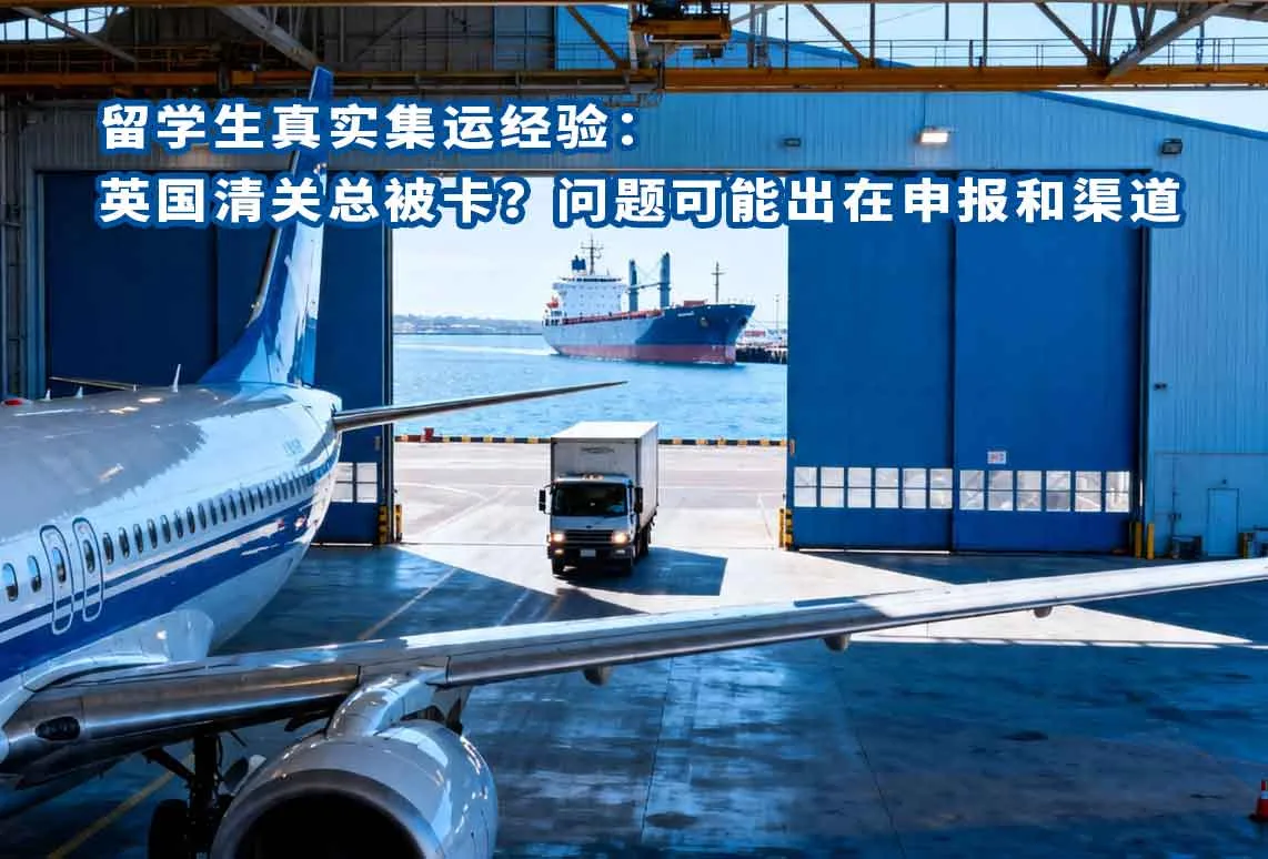 留学生真实集运经验：英国清关总被卡？问题可能出在申报和渠道