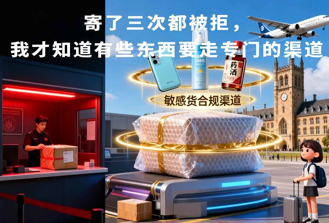 寄了三次都被拒，我才知道有些东西要走专门的渠道