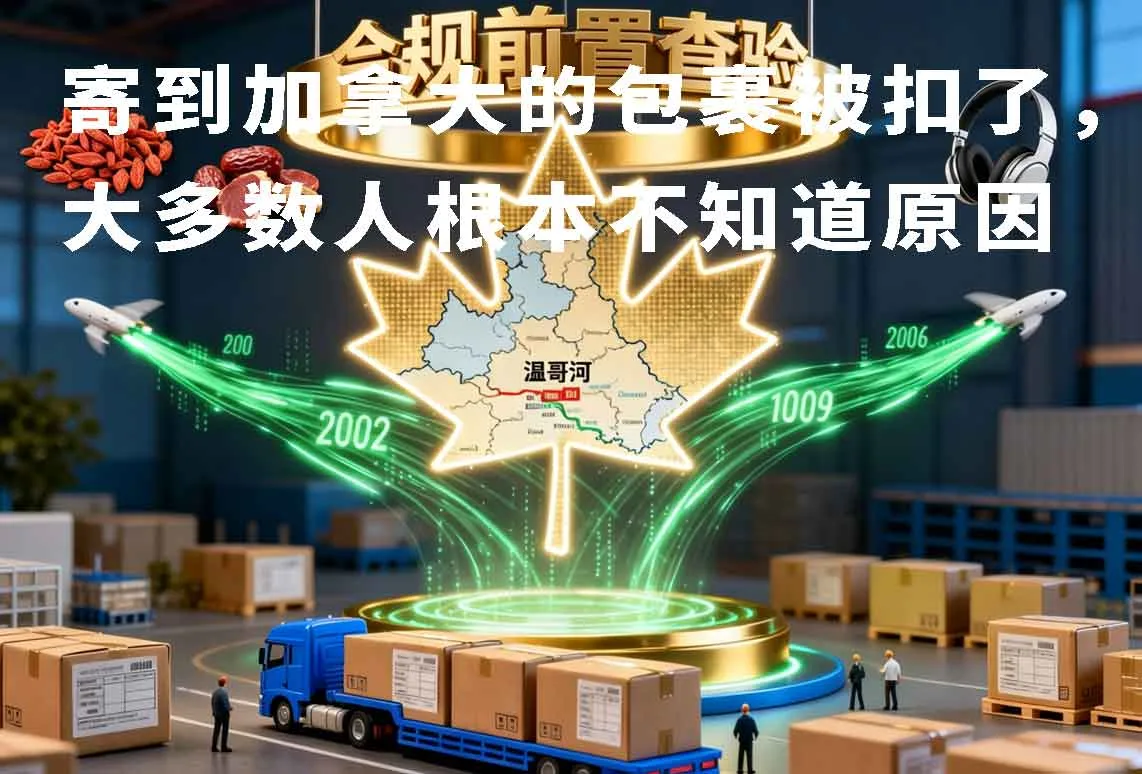 寄到加拿大的包裹被扣了，大多数人根本不知道原因