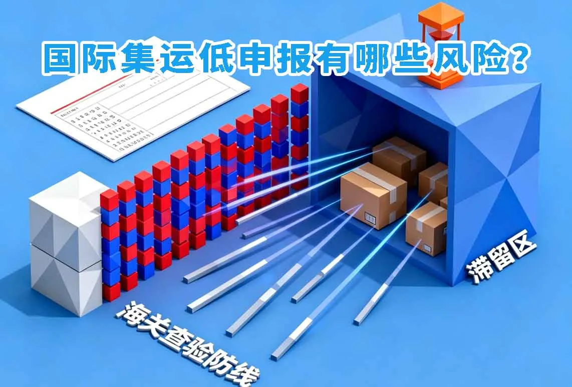 国际集运低申报有哪些风险？