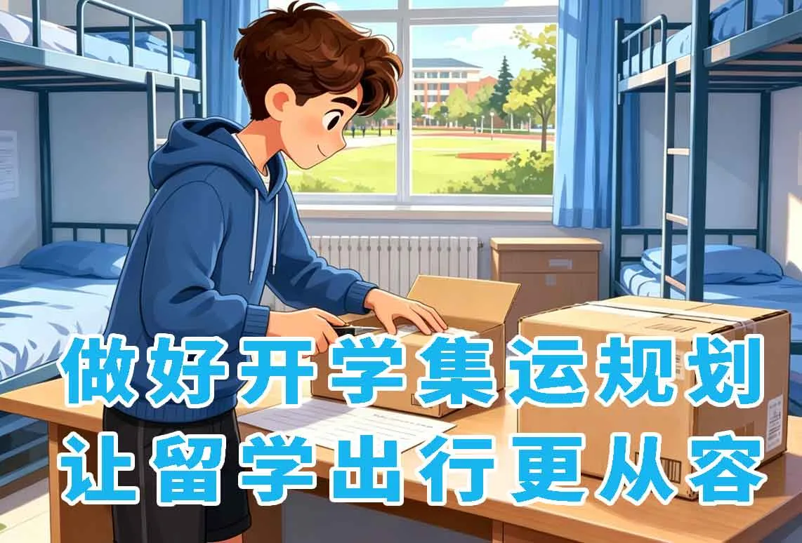 做好开学集运规划，让留学出行更从容