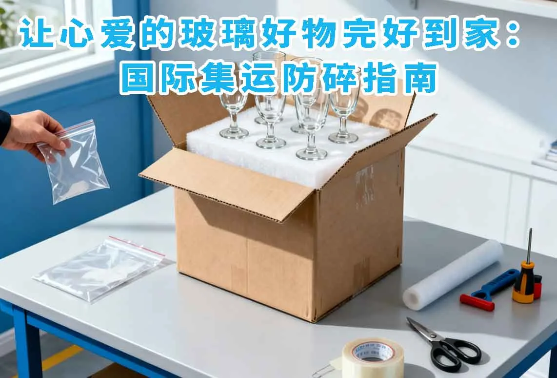 让心爱的玻璃好物完好到家：国际集运防碎指南