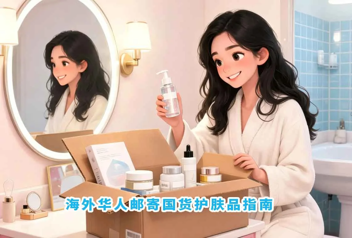海外华人邮寄国货护肤品指南