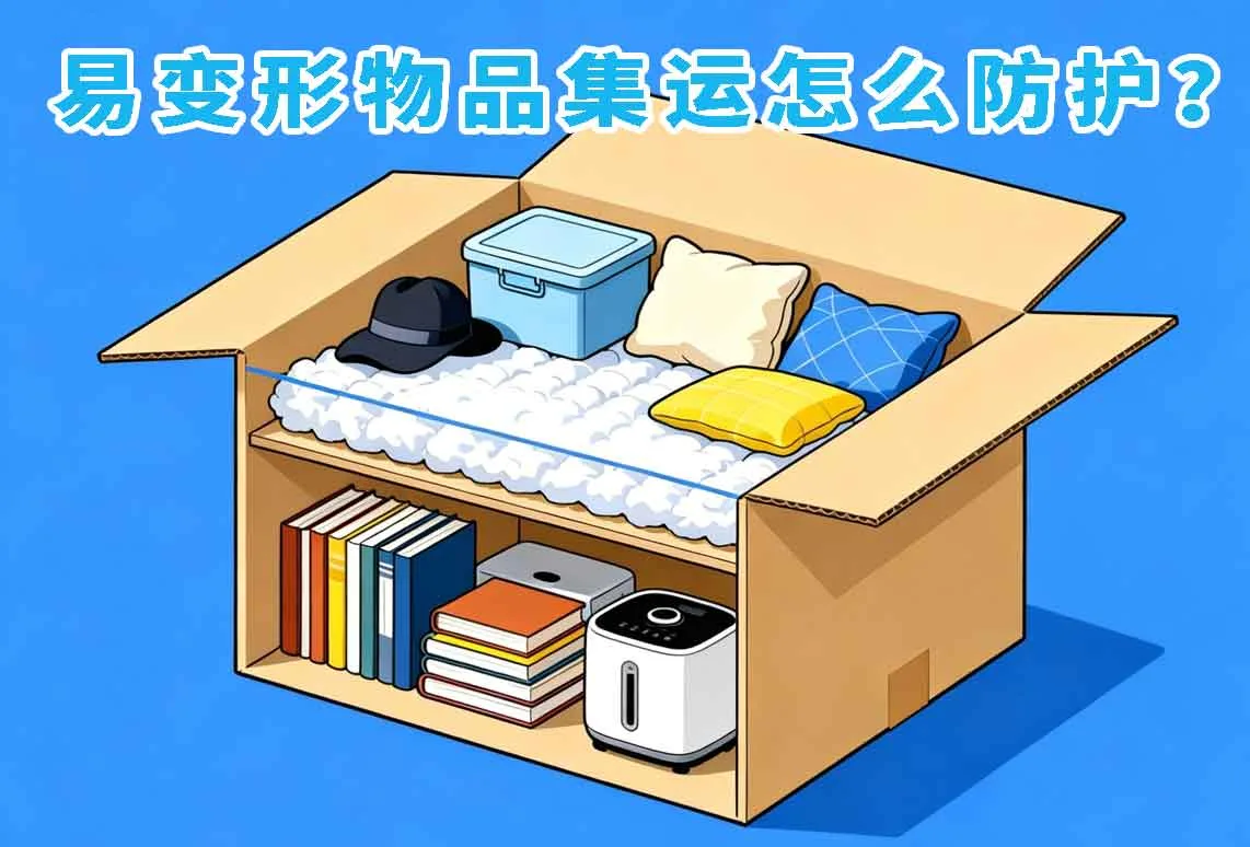 易变形物品集运怎么防护？