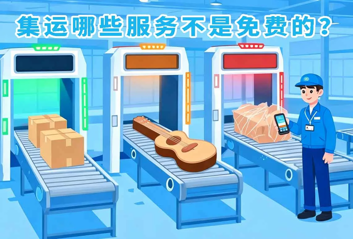 集运哪些服务不是免费的？