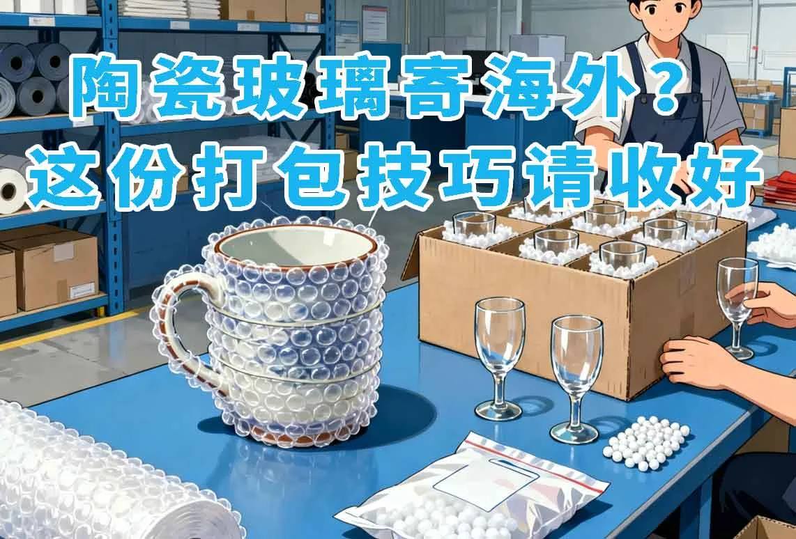 陶瓷玻璃寄海外？这份打包技巧请收好