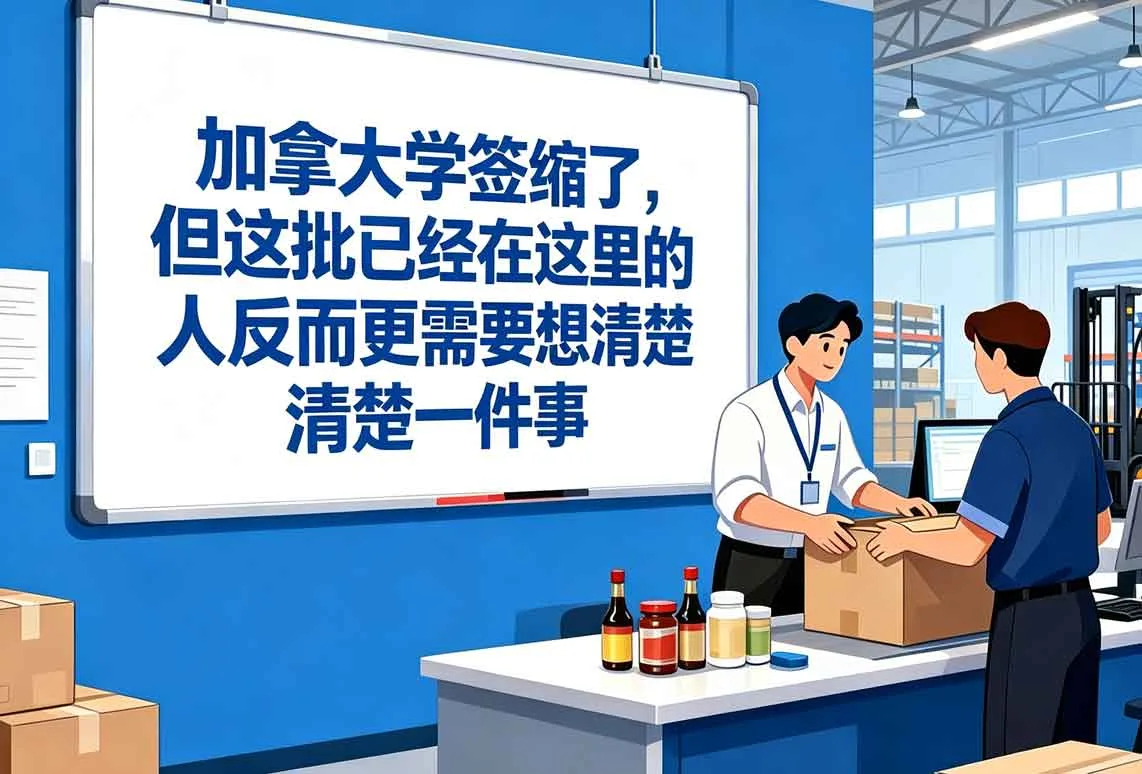 加拿大学签缩了，但这批已经在这里的人反而更需要想清楚一件事
