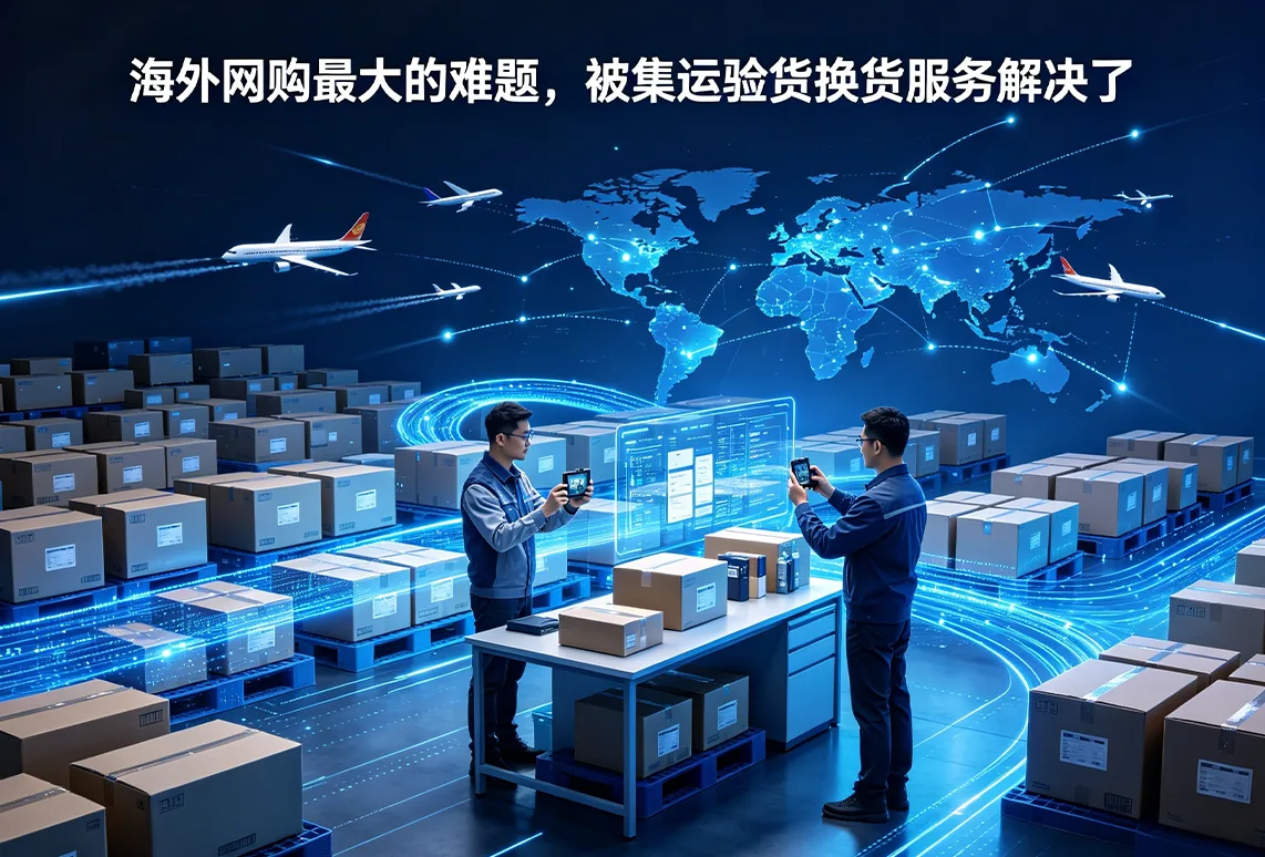 海外网购最大的难题，被集运验货换货服务解决了