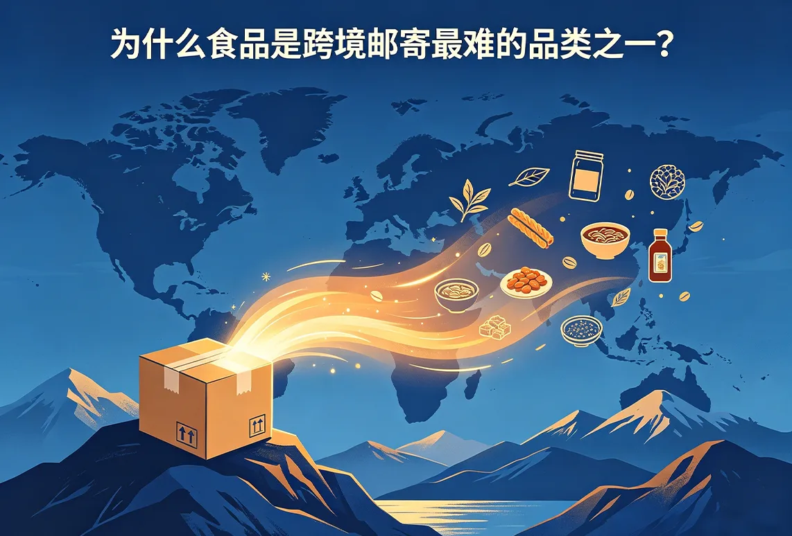 为什么食品是跨境邮寄最难的品类之一？