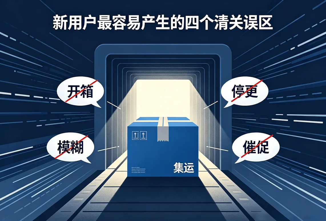 新用户最容易产生的四个清关误区