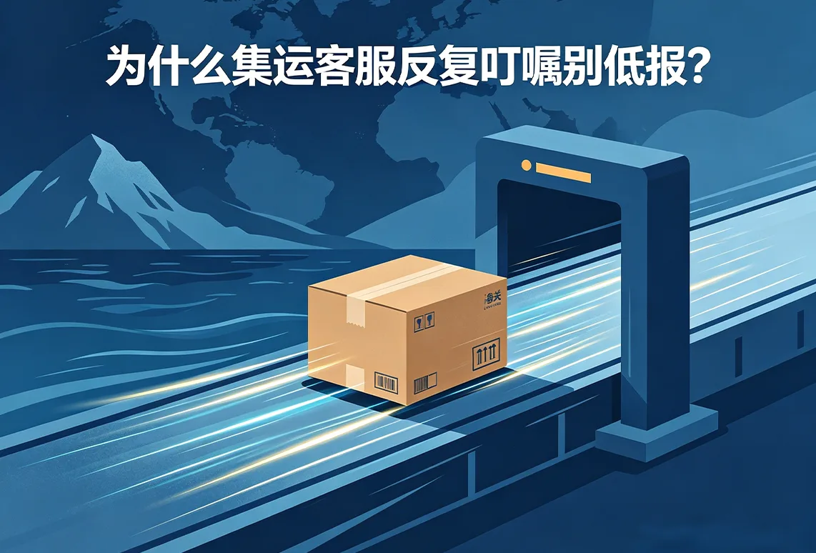 为什么集运客服反复叮嘱别低报？