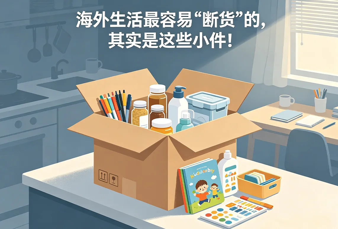 海外生活最容易“断货”的，其实是这些小件！