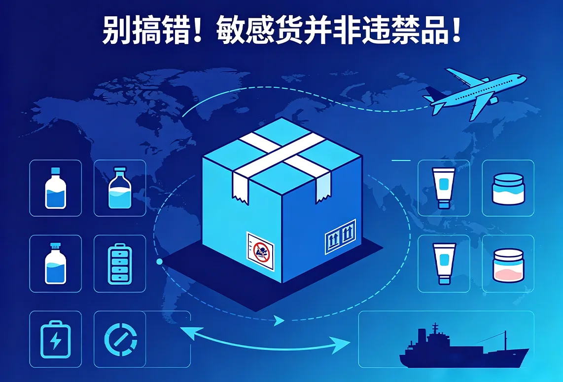 别搞错！敏感货并非违禁品！