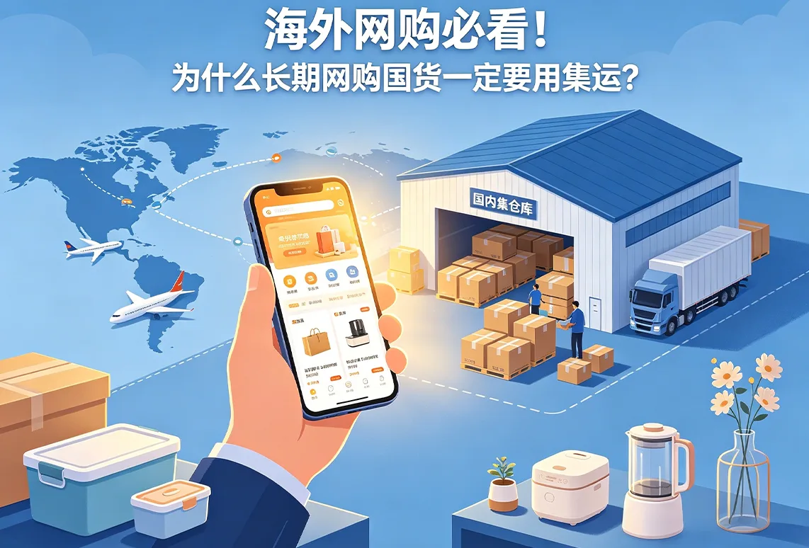 海外网购必看！为什么长期网购国货一定要用集运？