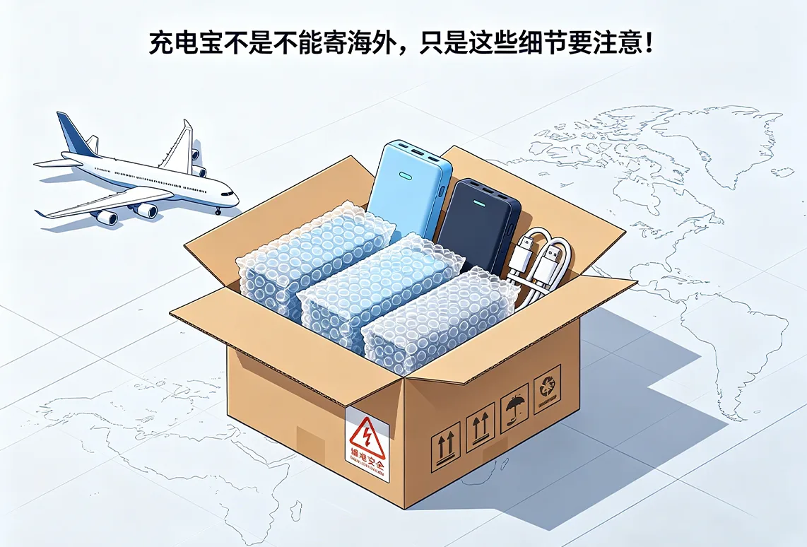 充电宝不是不能寄海外，只是这些细节要注意！