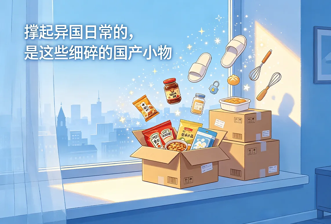 撑起异国日常的，是这些细碎的国产小物