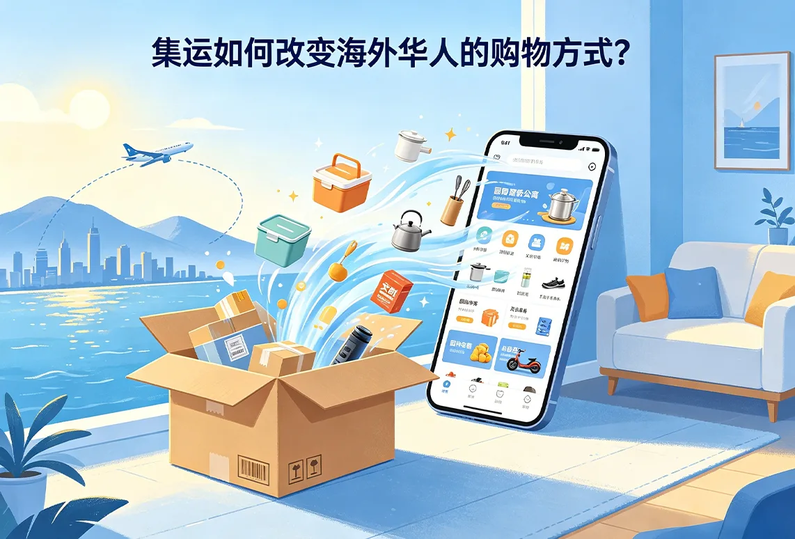 集运如何改变海外华人的购物方式？