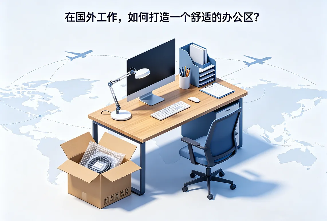 在国外工作，如何打造一个舒适的办公区？