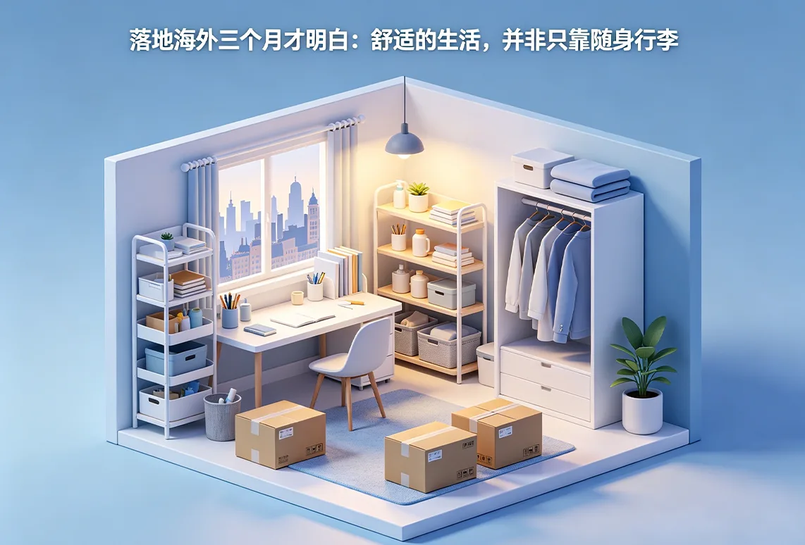 落地海外三个月才明白：舒适的生活，并非只靠随身行李
