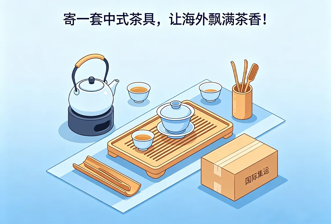 寄一套中式茶具，让海外飘满茶香！