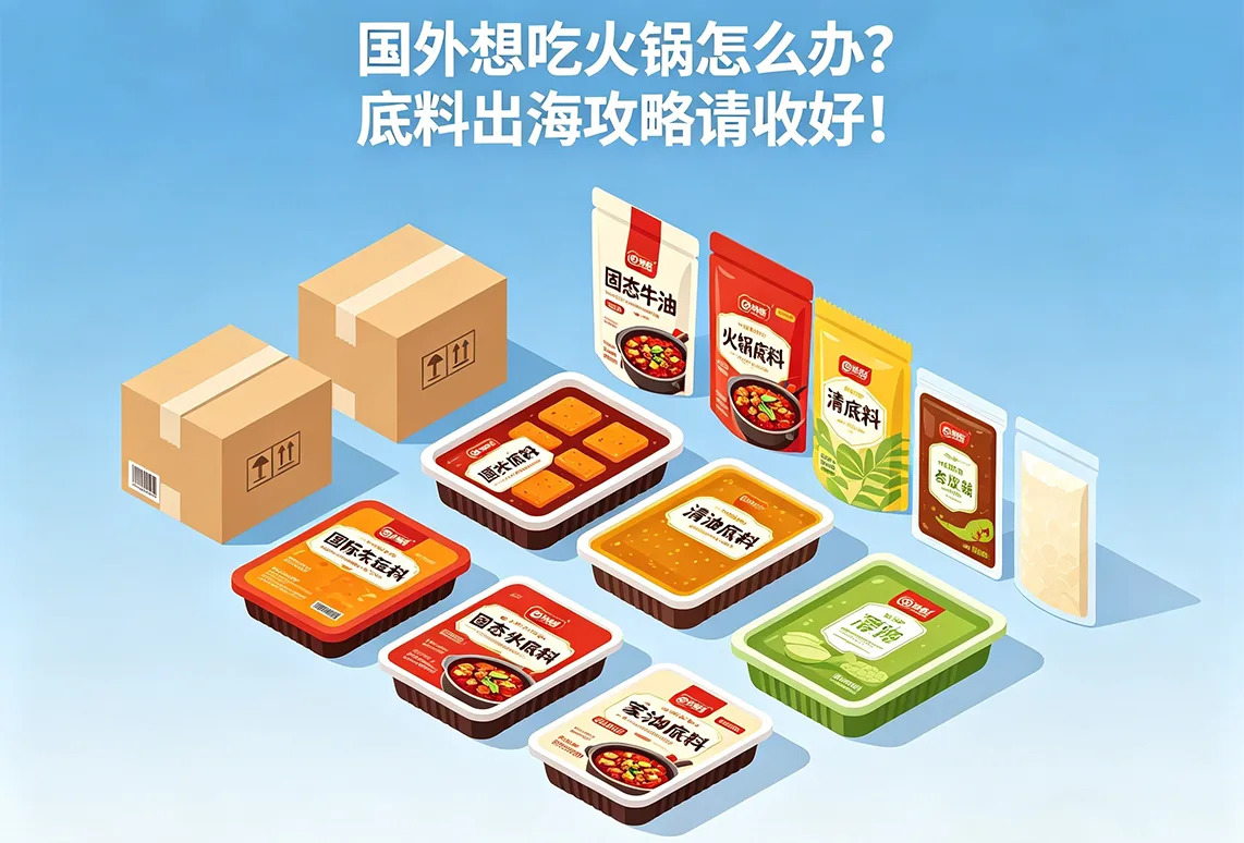 国外想吃火锅怎么办？底料出海攻略请收好！