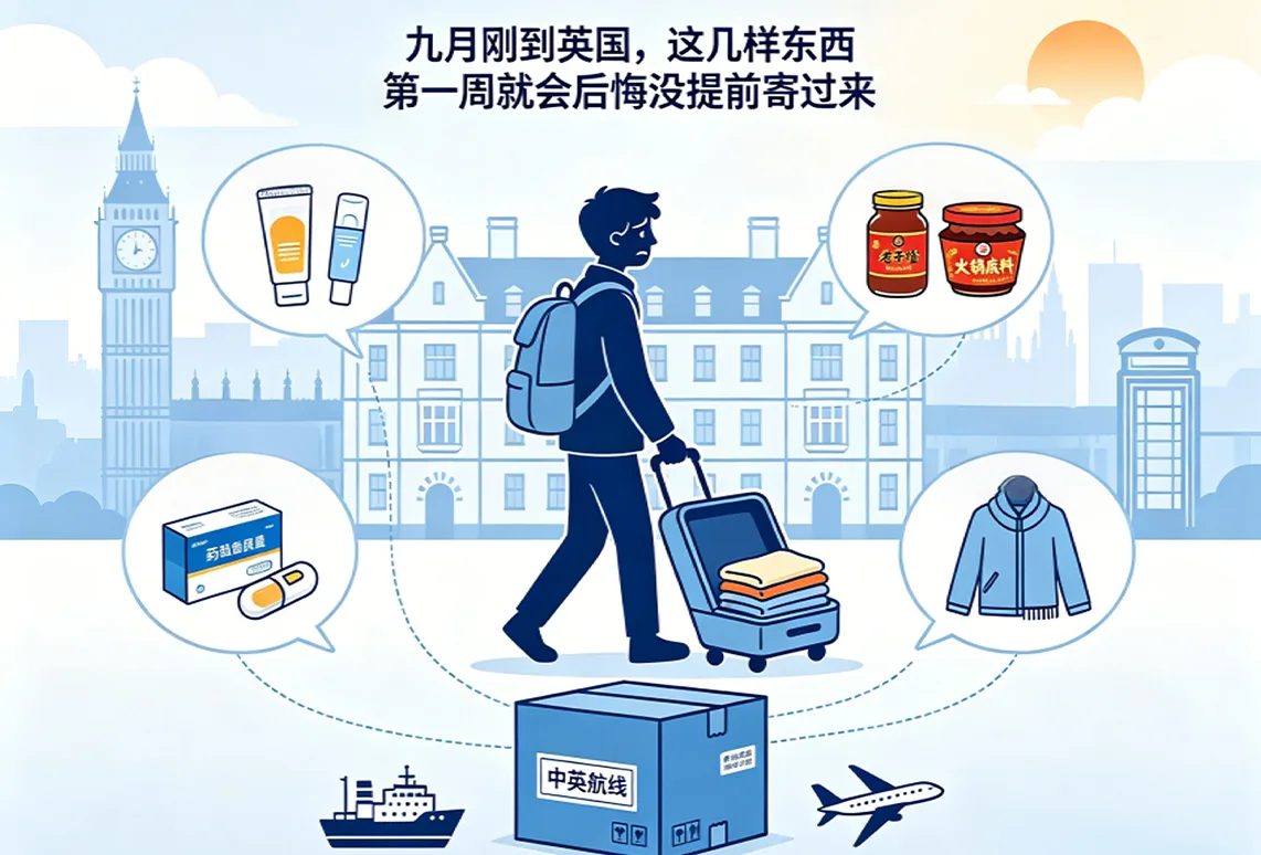 九月刚到英国，这几样东西第一周就会后悔没提前寄过来