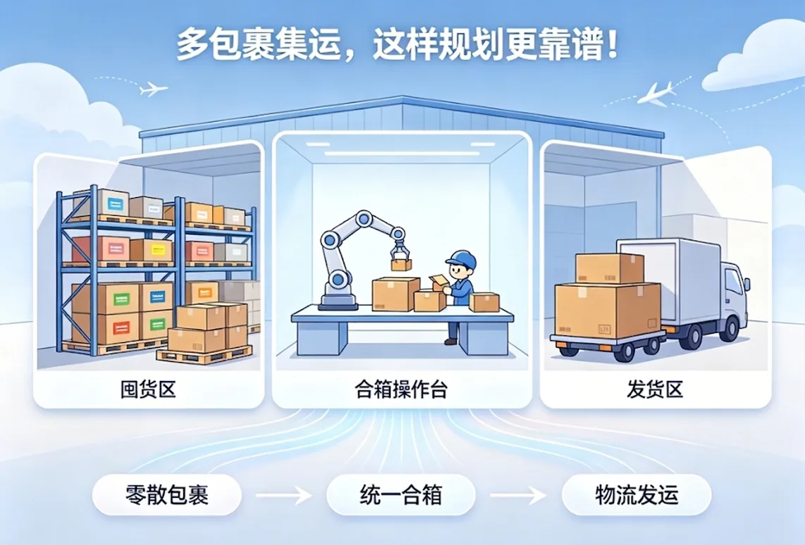 多包裹集运，这样规划更靠谱！