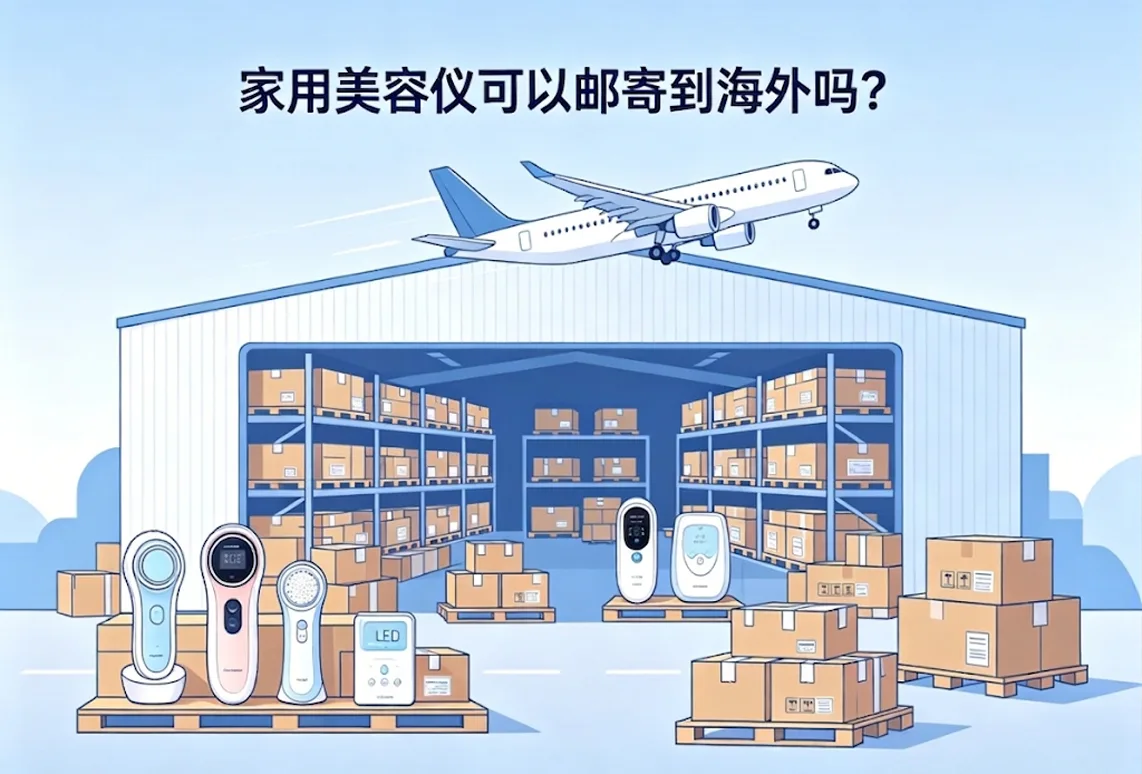 家用美容仪可以邮寄到海外吗？