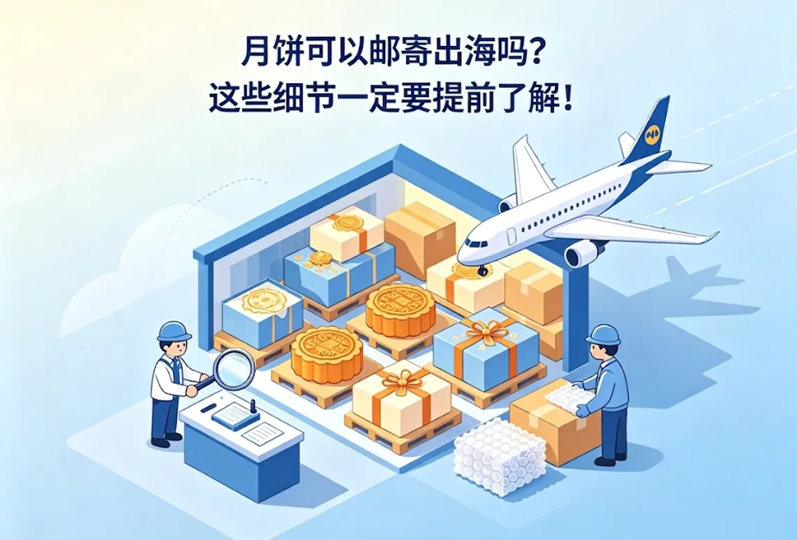 月饼可以邮寄出海吗？这些细节一定要提前了解！