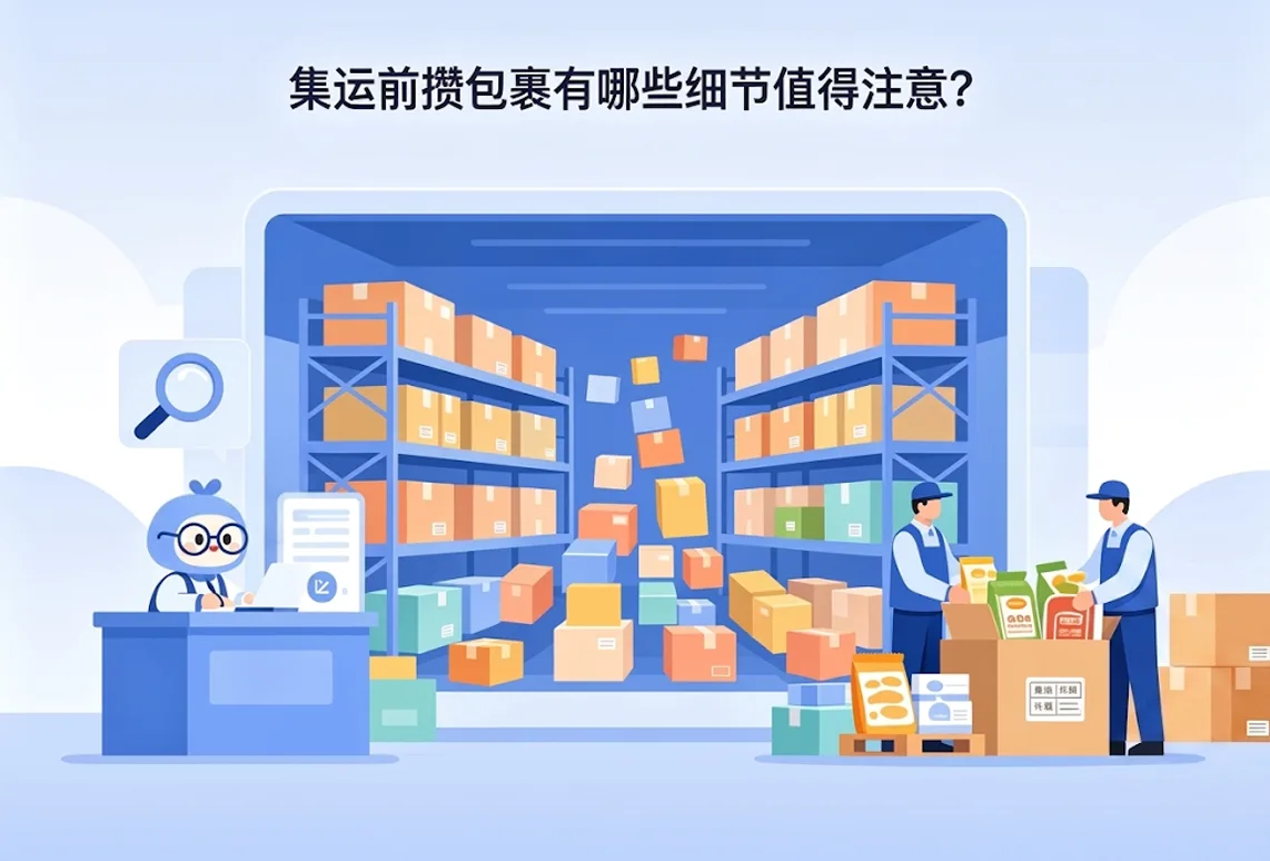 集运前攒包裹有哪些细节值得注意？