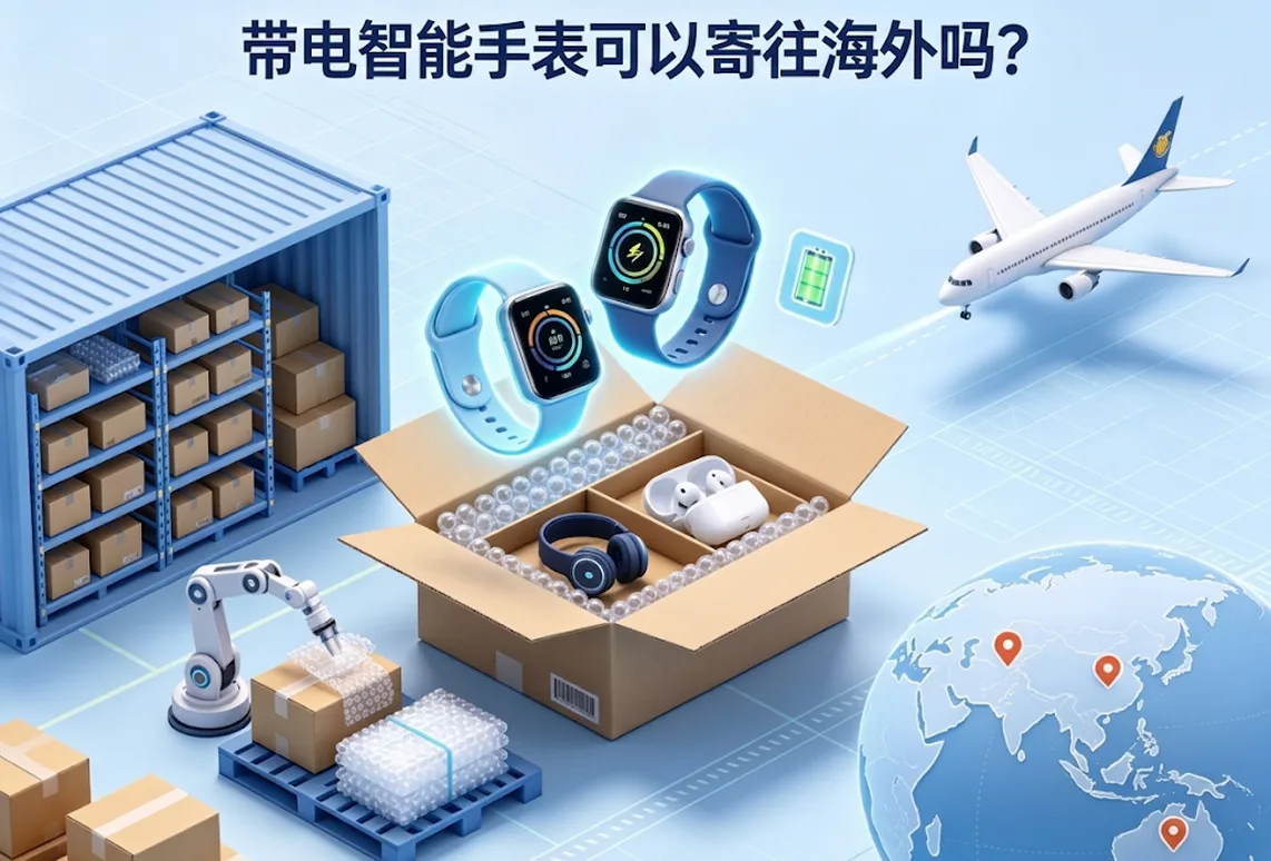 带电智能手表可以寄往海外吗？