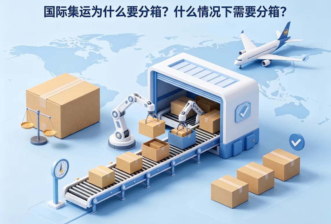 国际集运为什么要分箱？什么情况下需要分箱？