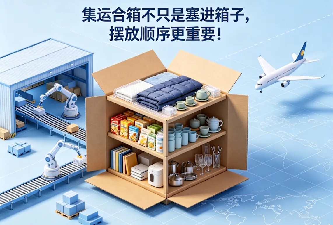 集运合箱不只是塞进箱子，摆放顺序更重要！