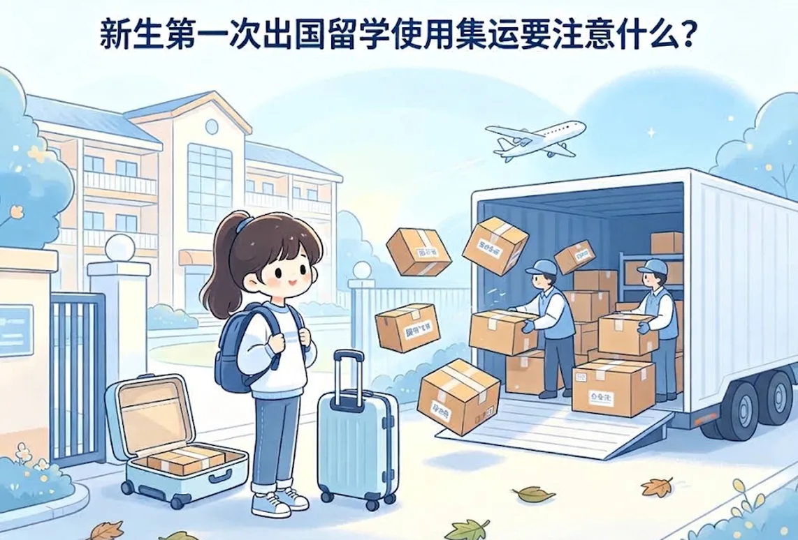 新生第一次出国留学使用集运要注意什么？