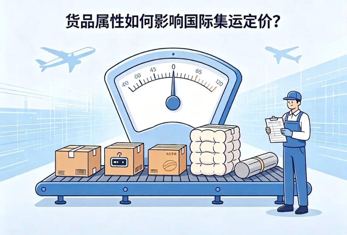 货品属性如何影响国际集运定价？