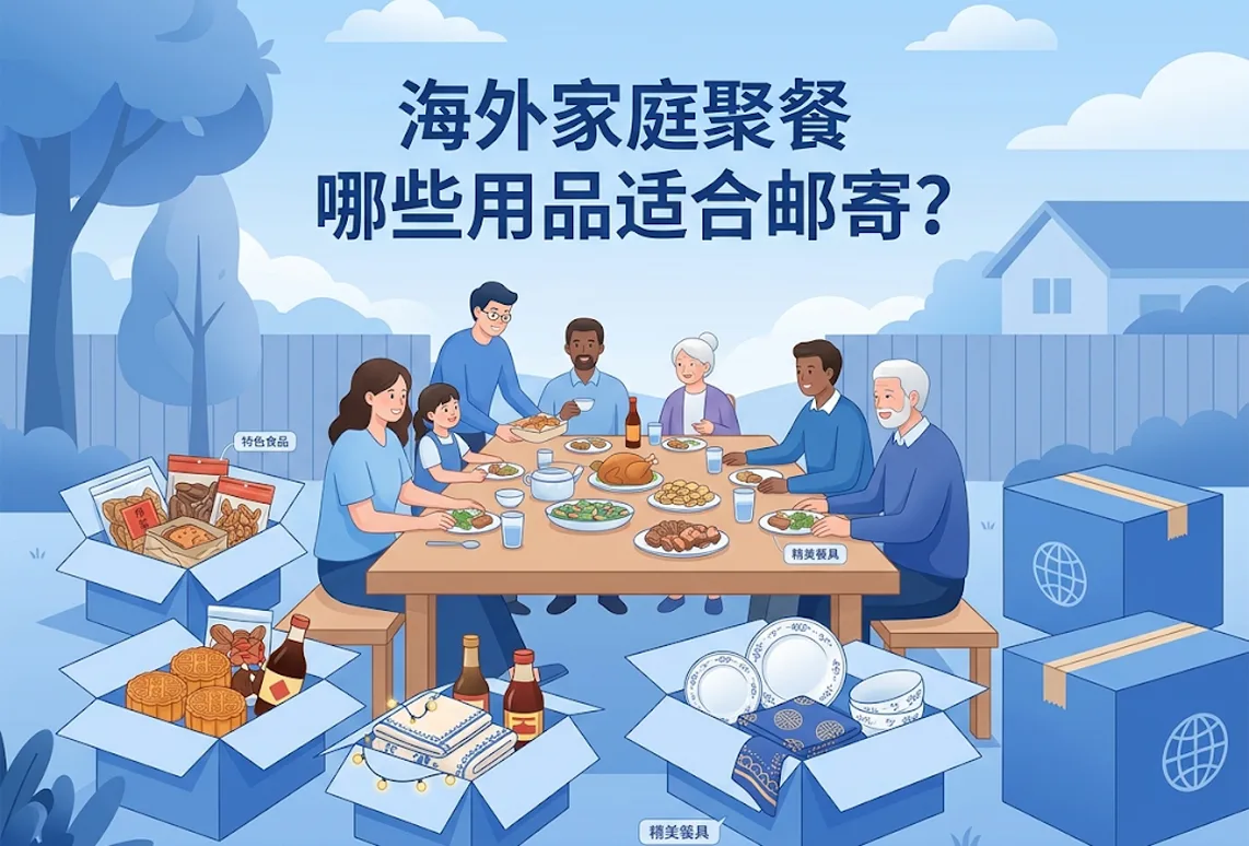 海外家庭聚餐哪些用品适合邮寄？