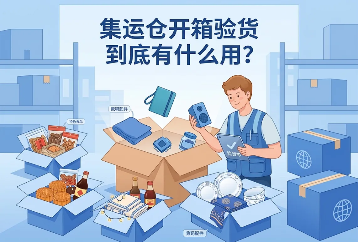 集运仓开箱验货到底有什么用？